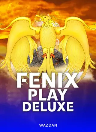 ภาพปกเกมสล็อต Fenix Play Deluxe จาก Wazdan แสดงรูปนกฟีนิกซ์เพลิง