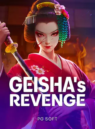 ภาพตัวอย่างเกมสล็อต Geisha's Revenge จาก PG Soft ธีมนางเกอิชาญี่ปุ่น