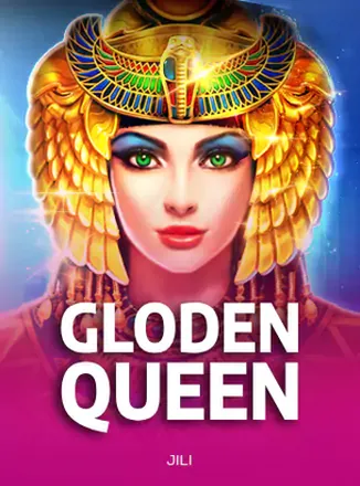 ภาพตัวอย่างเกมสล็อต Golden Queen จาก JILI รูปองค์ราชินีสีทอง