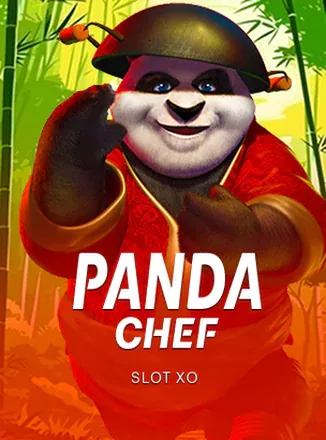 ภาพตัวอย่างเกมสล็อต Panda Chef จาก Joker รูปแพนด้าพ่อครัว