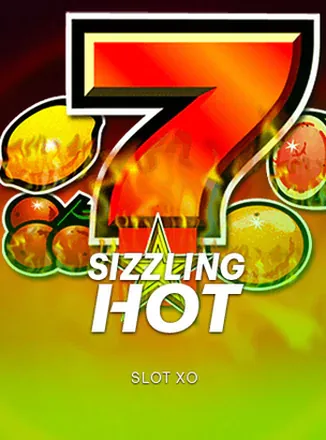 ภาพตัวอย่างเกมสล็อต Sizzling Hot จาก Joker สัญลักษณ์ผลไม้คลาสสิก